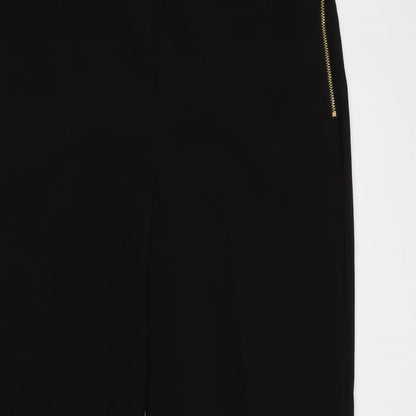 M&Co Womens Black   Trousers  Size 14 L31 in
