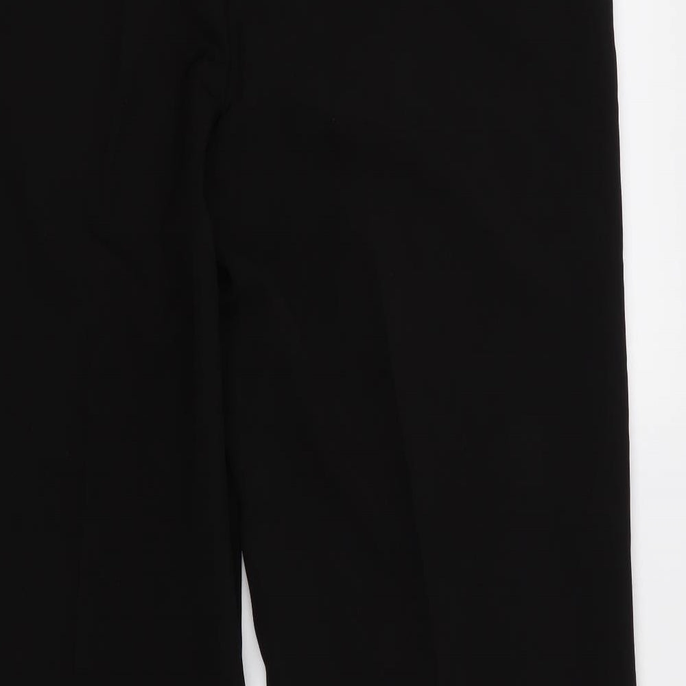 M&Co Womens Black   Trousers  Size 14 L31 in