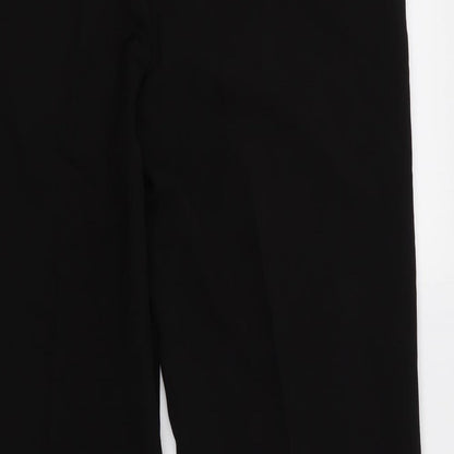 M&Co Womens Black   Trousers  Size 14 L31 in