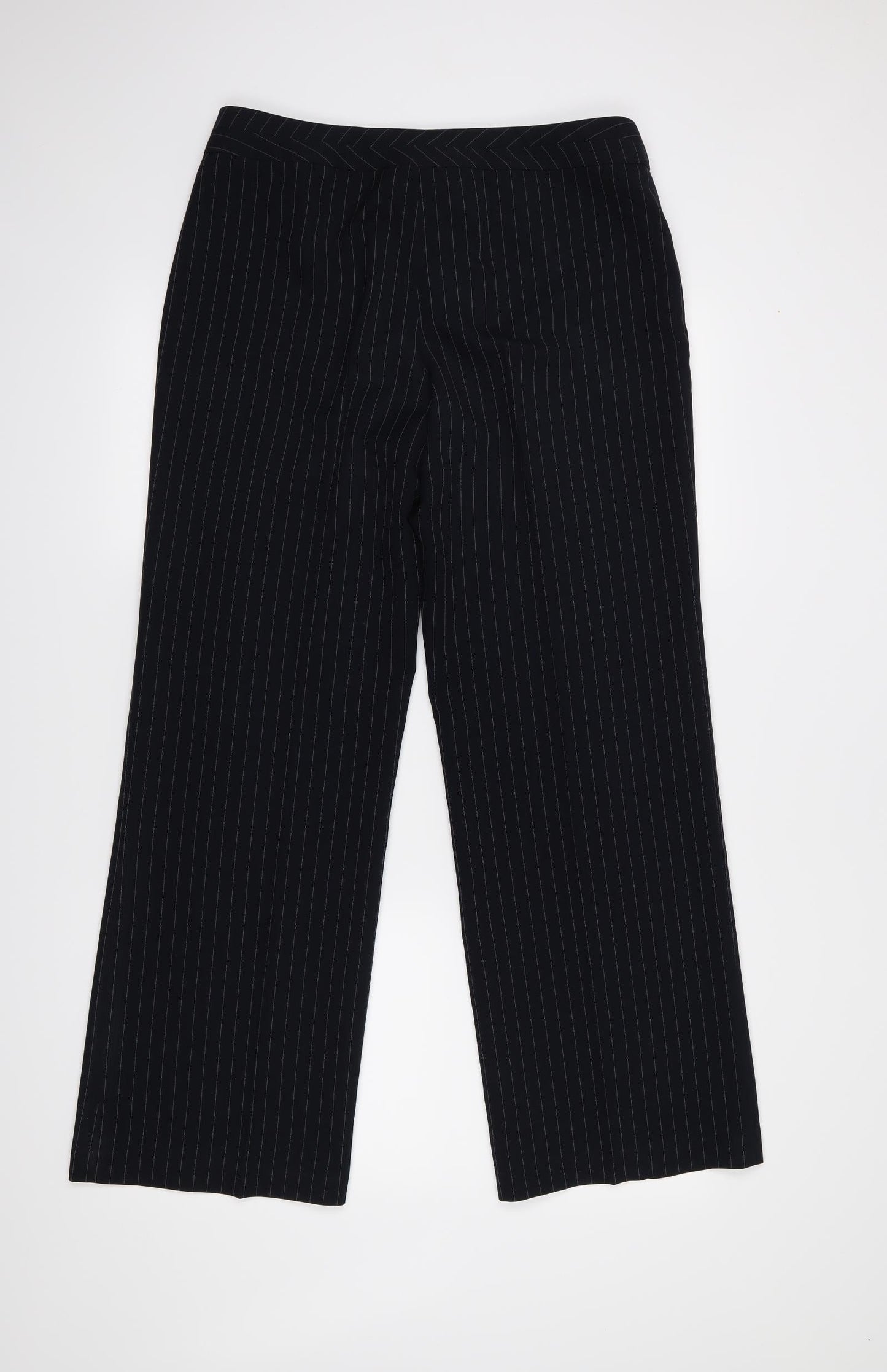 George Womens Black   Trousers  Size 12 L29 in