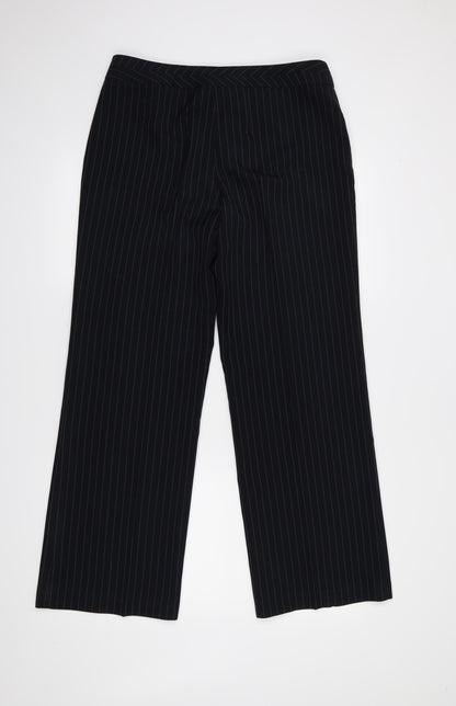 George Womens Black   Trousers  Size 12 L29 in