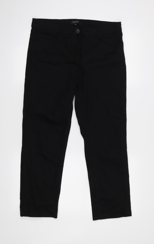 Soon Womens Black   Straight Jeans Size 12 L24 in