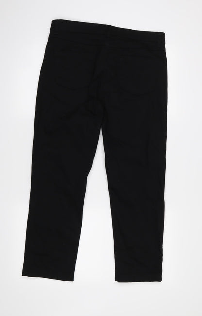 Soon Womens Black   Straight Jeans Size 12 L24 in