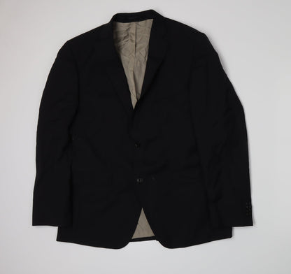 Mens UK Size L ROY ROBSON Regular Black Suit Jacket