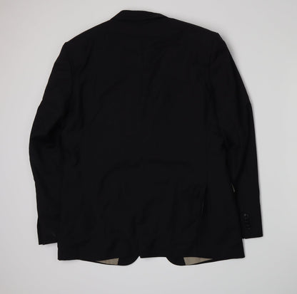 Mens UK Size L ROY ROBSON Regular Black Suit Jacket
