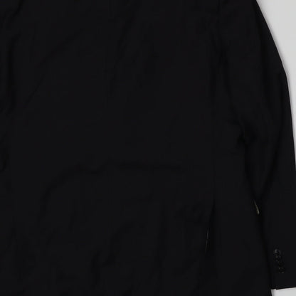 Mens UK Size L ROY ROBSON Regular Black Suit Jacket