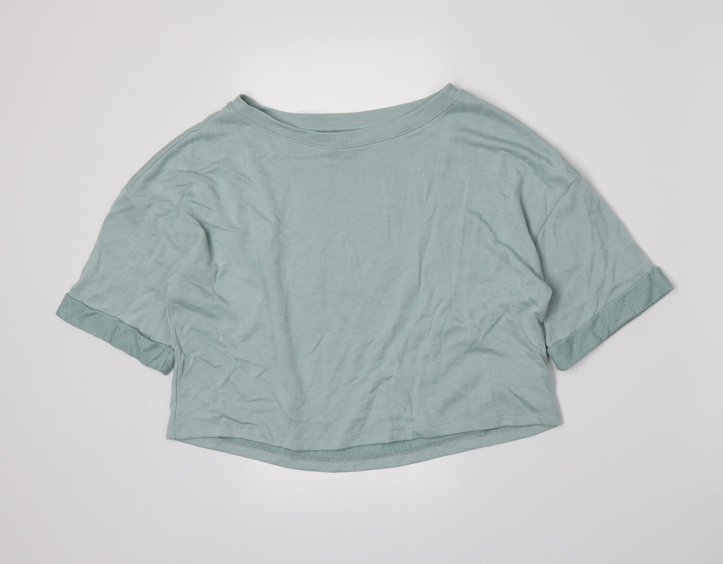 Divided by H&M Womens Blue  Jersey Basic T-Shirt Size S