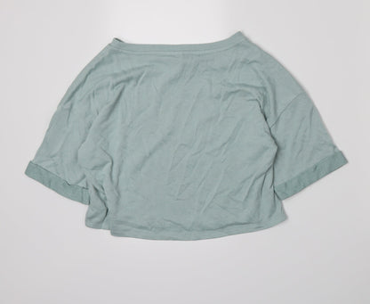 Divided by H&M Womens Blue  Jersey Basic T-Shirt Size S