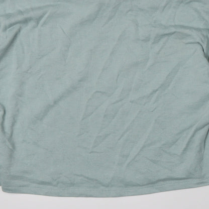 Divided by H&M Womens Blue  Jersey Basic T-Shirt Size S