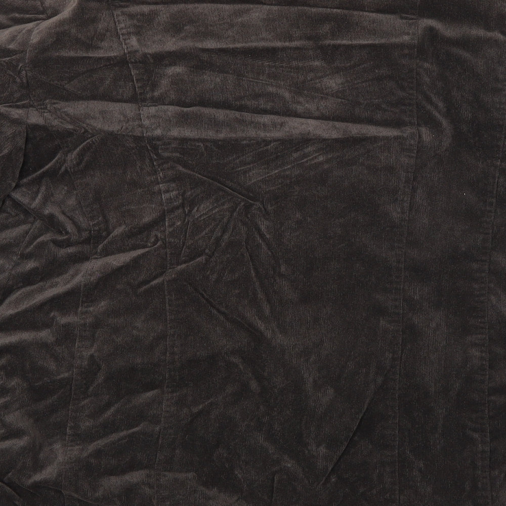 ELVI Womens Brown  Corduroy Jacket  Size 16