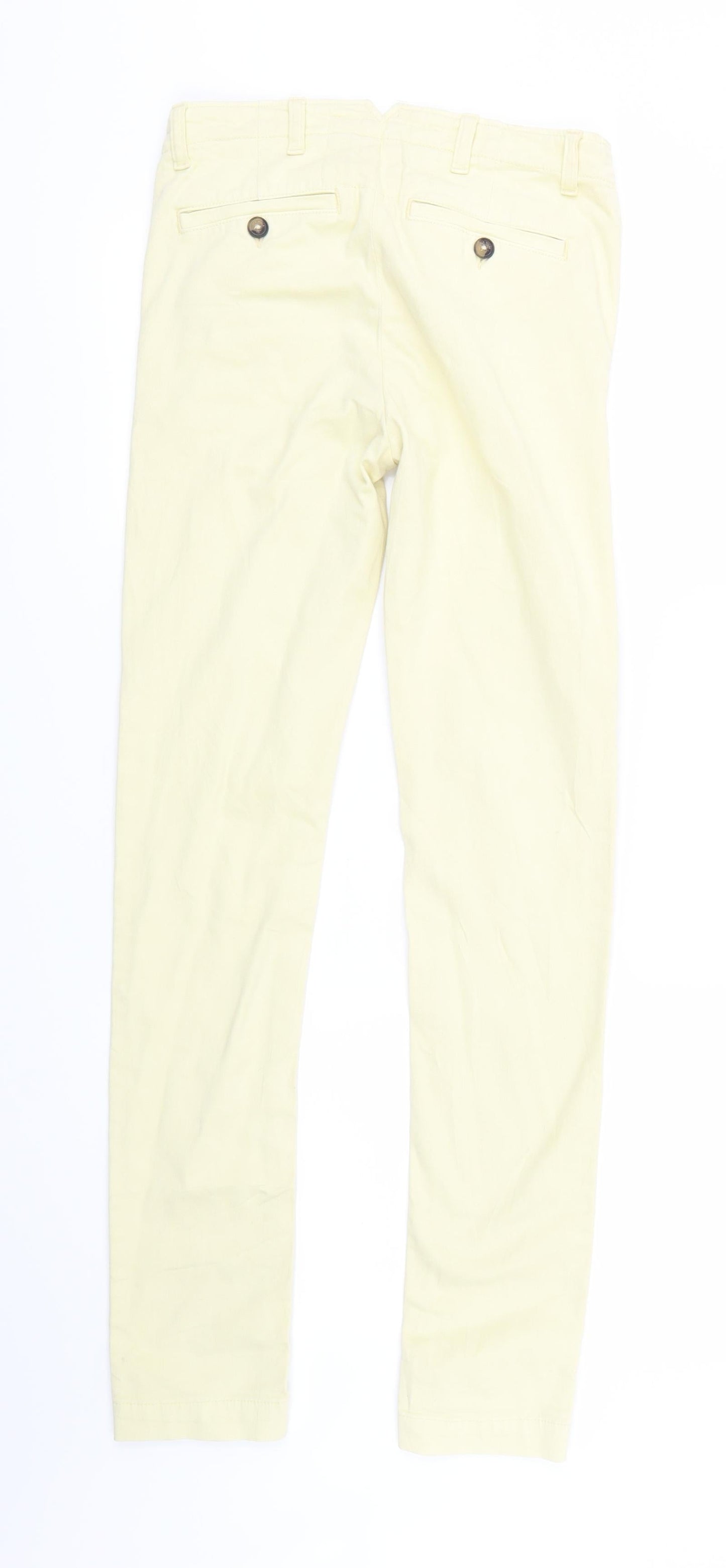 Womens UK Size 6 Jack Wills Regular Fit Skinny Yellow Jeans
