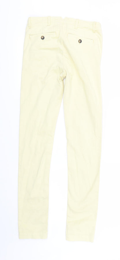 Womens UK Size 6 Jack Wills Regular Fit Skinny Yellow Jeans