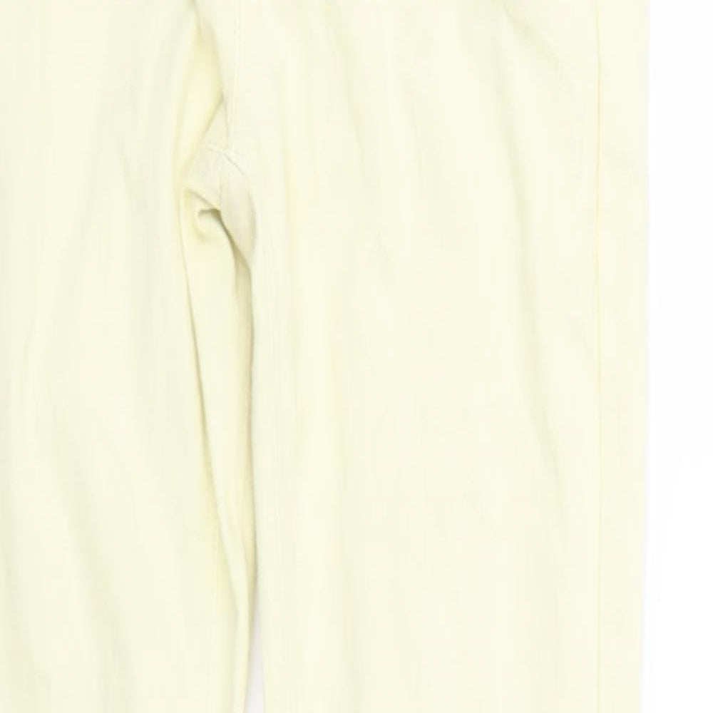 Womens UK Size 6 Jack Wills Regular Fit Skinny Yellow Jeans
