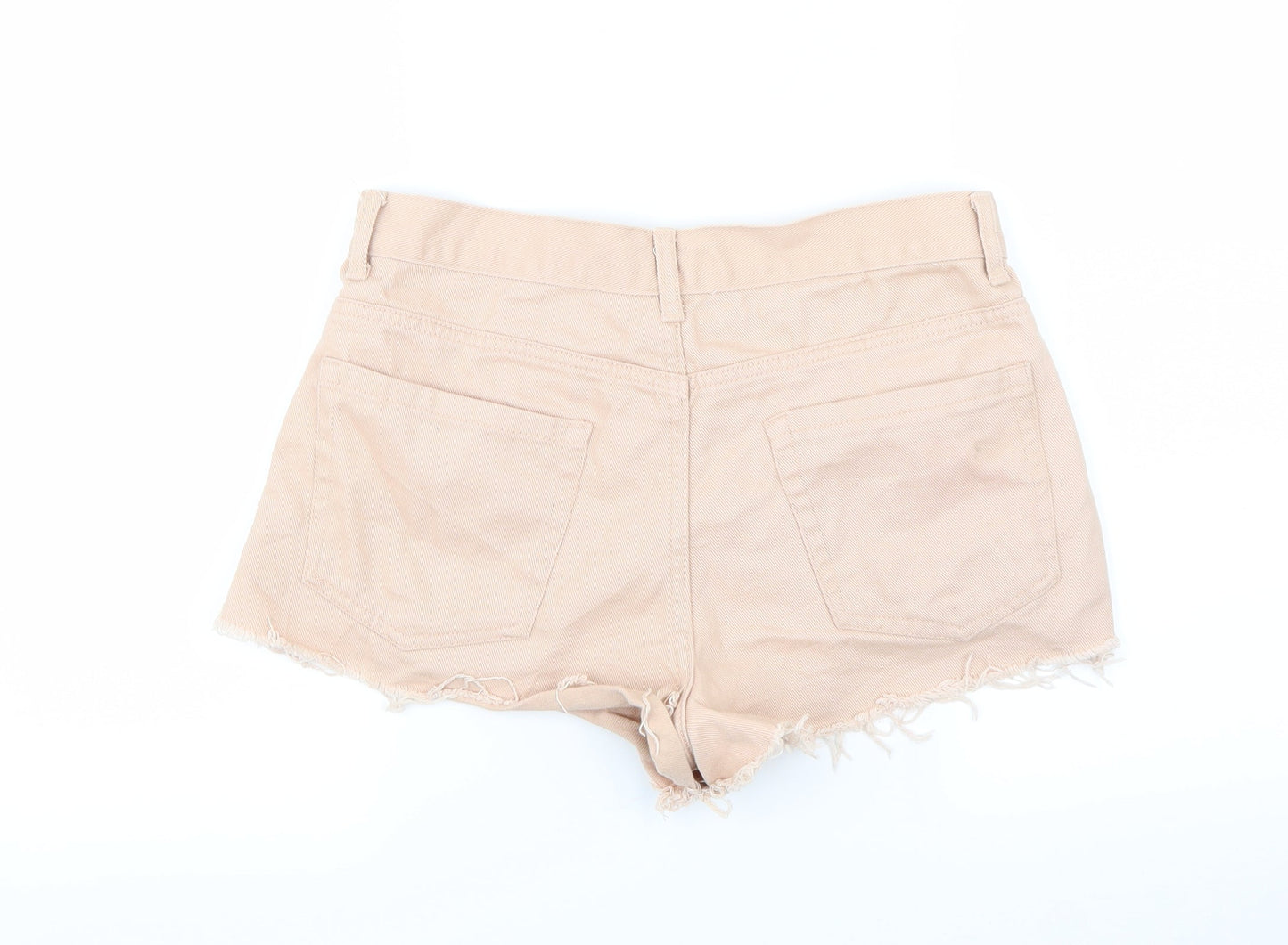 FOREVER 21 Womens Pink  Denim Hot Pants Shorts