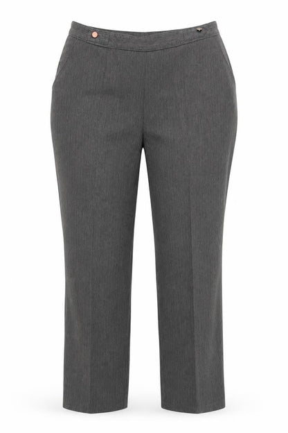Marks & Spencer Womens Grey   Trousers  Size 14 L26 in