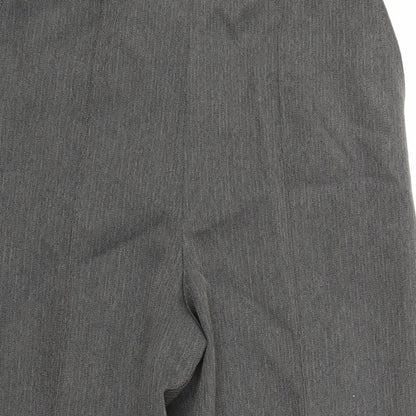 Womens UK Size 14 Marks and Spencer Regular Fit  Grey Trousers