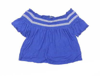 Primark Womens Blue   Basic T-Shirt Size 12