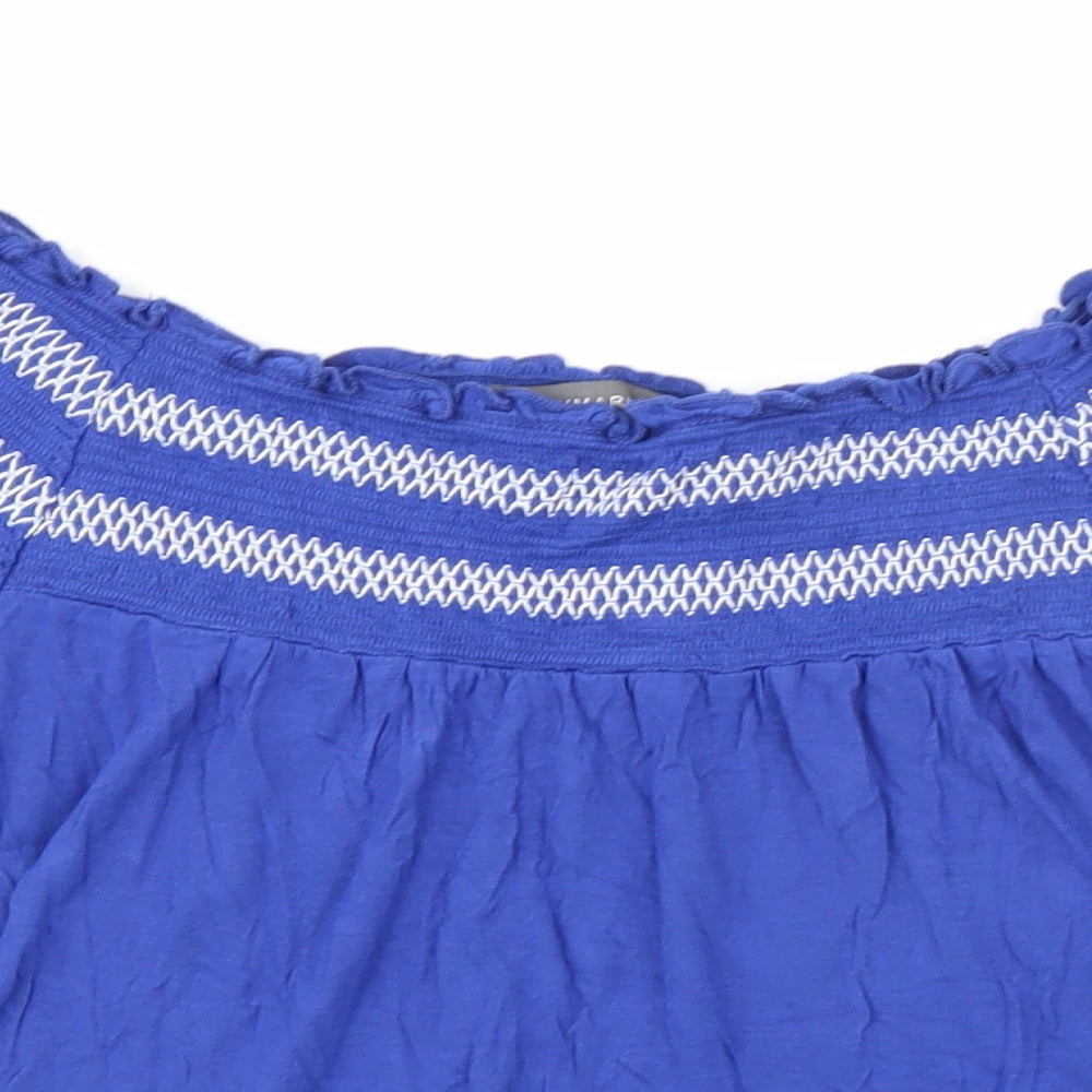 Primark Womens Blue   Basic T-Shirt Size 12