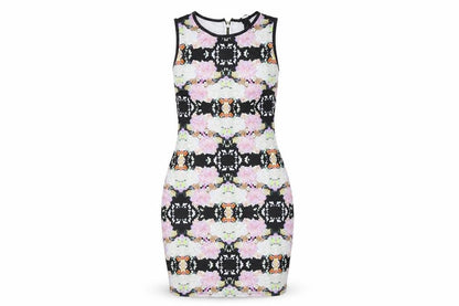 H&M Womens Multicoloured Floral  Bodycon  Size S
