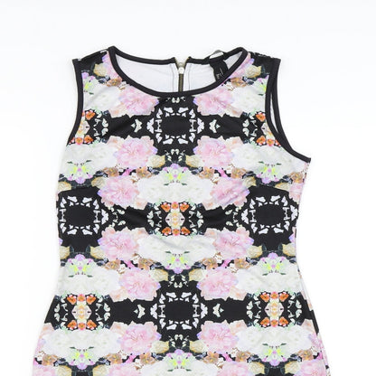 H&M Womens Multicoloured Floral  Bodycon  Size S