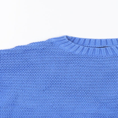 Divided by H&M Womens Blue   Pullover Jumper Size XS