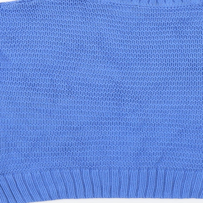 Divided by H&M Womens Blue   Pullover Jumper Size XS
