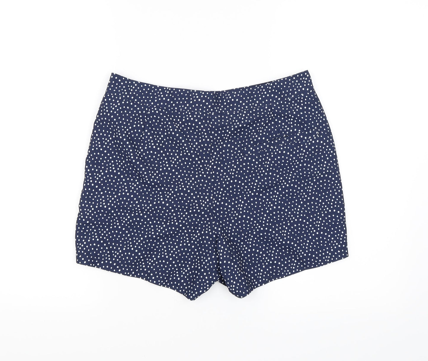 ASOS Womens Blue Polka Dot  Chino Shorts Size S