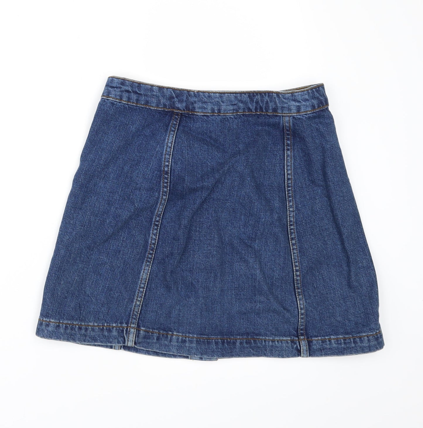 Womens UK Size 26 Topshop Mini Denim Skirt