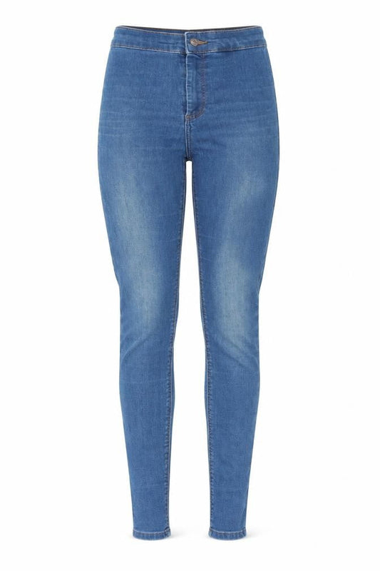 Womens UK Size 26 Topshop Regular Fit Skinny Blue Jeans