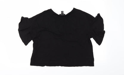 Womens UK Size 6 New Look Black Basic