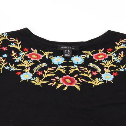 Womens UK Size 6 New Look Black Basic
