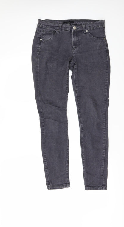 FOREVER 21 Womens Black  Denim Skinny Jeans Size 26 L28 in