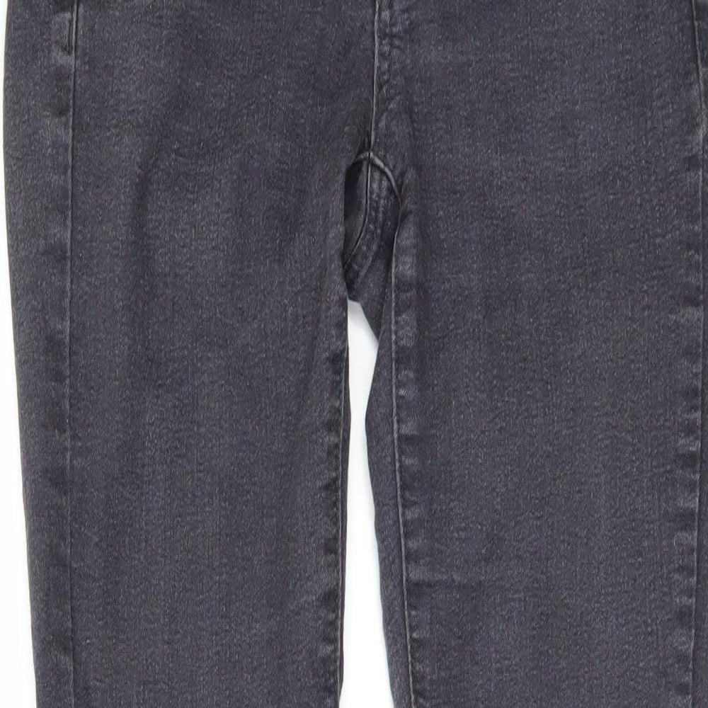 FOREVER 21 Womens Black  Denim Skinny Jeans Size 26 L28 in