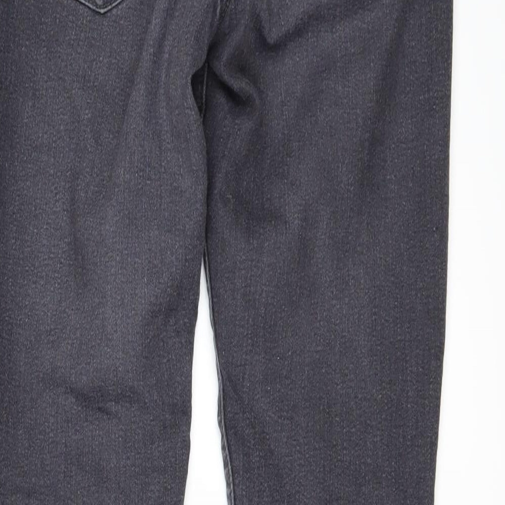 FOREVER 21 Womens Black  Denim Skinny Jeans Size 26 L28 in