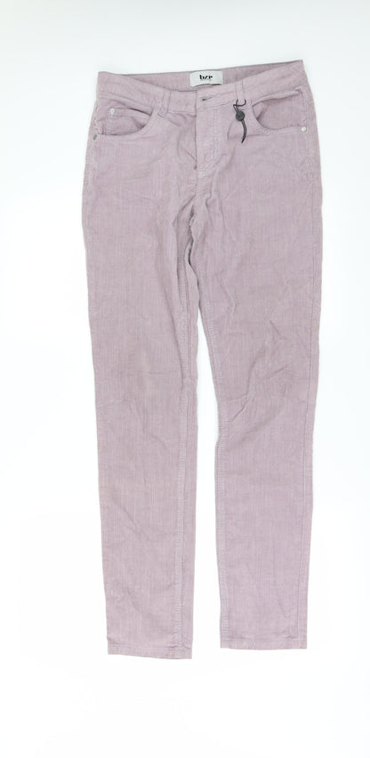 BZR Womens Pink  Corduroy Skinny Jeans Size 28 L32 in