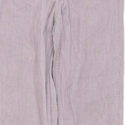 BZR Womens Pink  Corduroy Skinny Jeans Size 28 L32 in