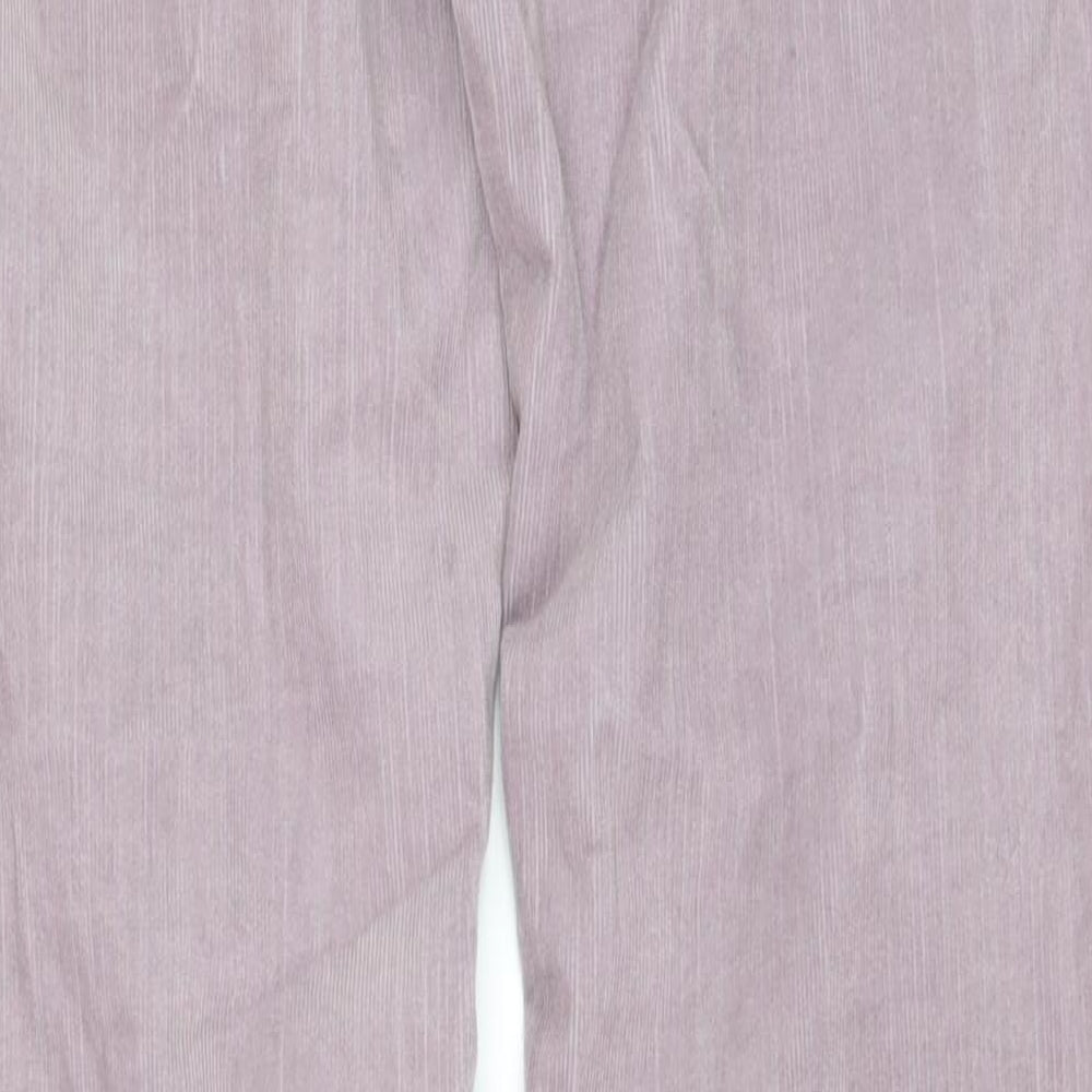 BZR Womens Pink  Corduroy Skinny Jeans Size 28 L32 in
