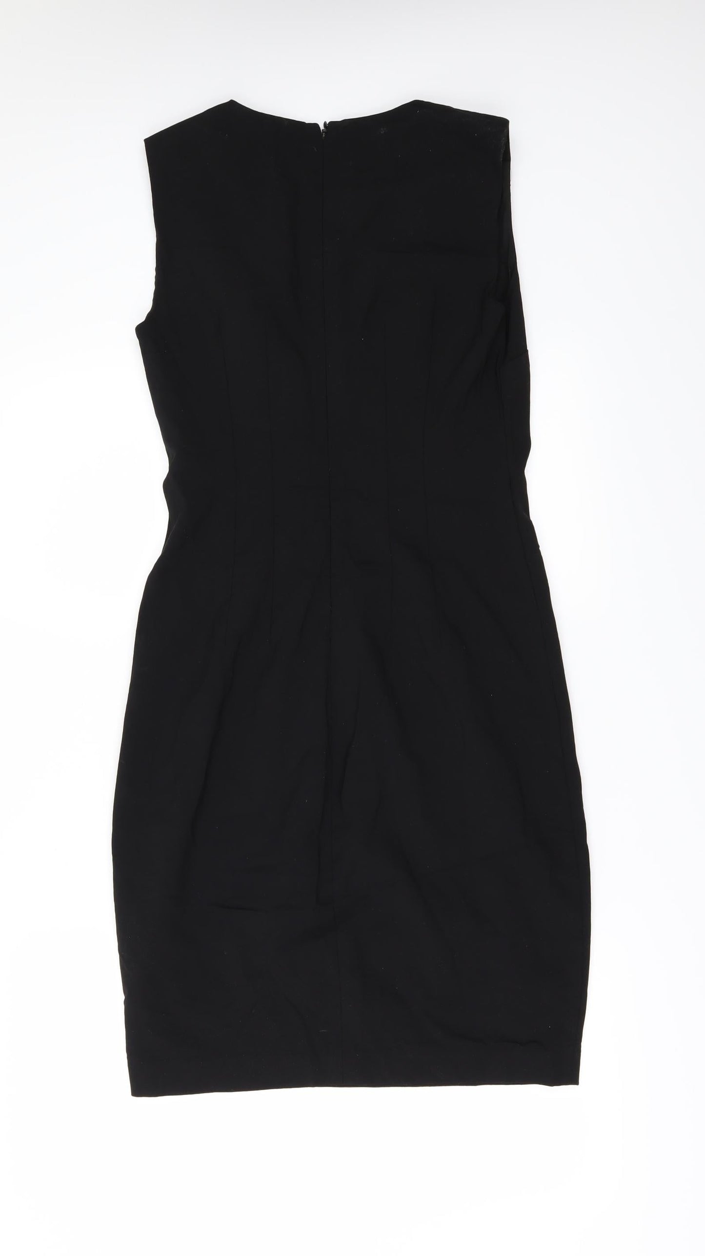 Elie Tahari Womens Black Batik  Pencil Dress  Size 8