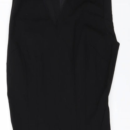 Elie Tahari Womens Black Batik  Pencil Dress  Size 8
