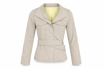 U.W.N Womens Beige   Jacket  Size 2