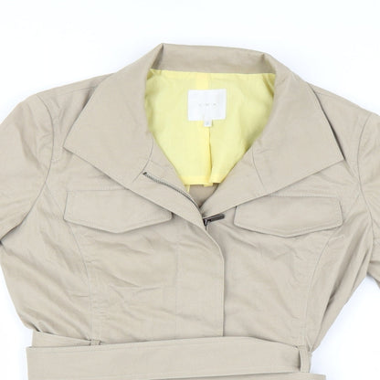 U.W.N Womens Beige   Jacket  Size 2