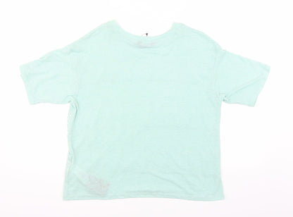 Marks & Spencer Womens Green   Pullover Jumper Size 12