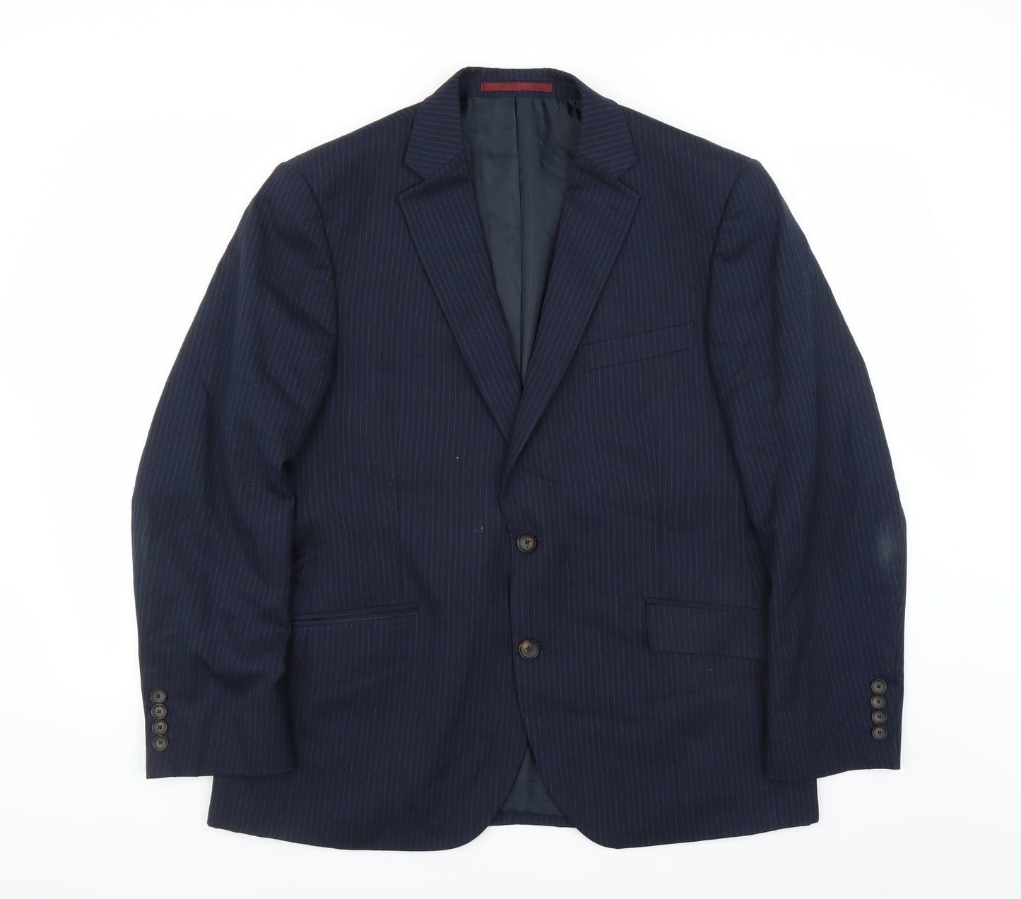 Mens UK Size 42 Marks and Spencer Regular Blue Suit Jacket