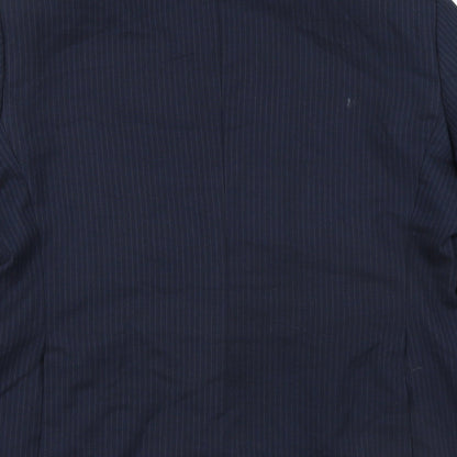 Mens UK Size 42 Marks and Spencer Regular Blue Suit Jacket