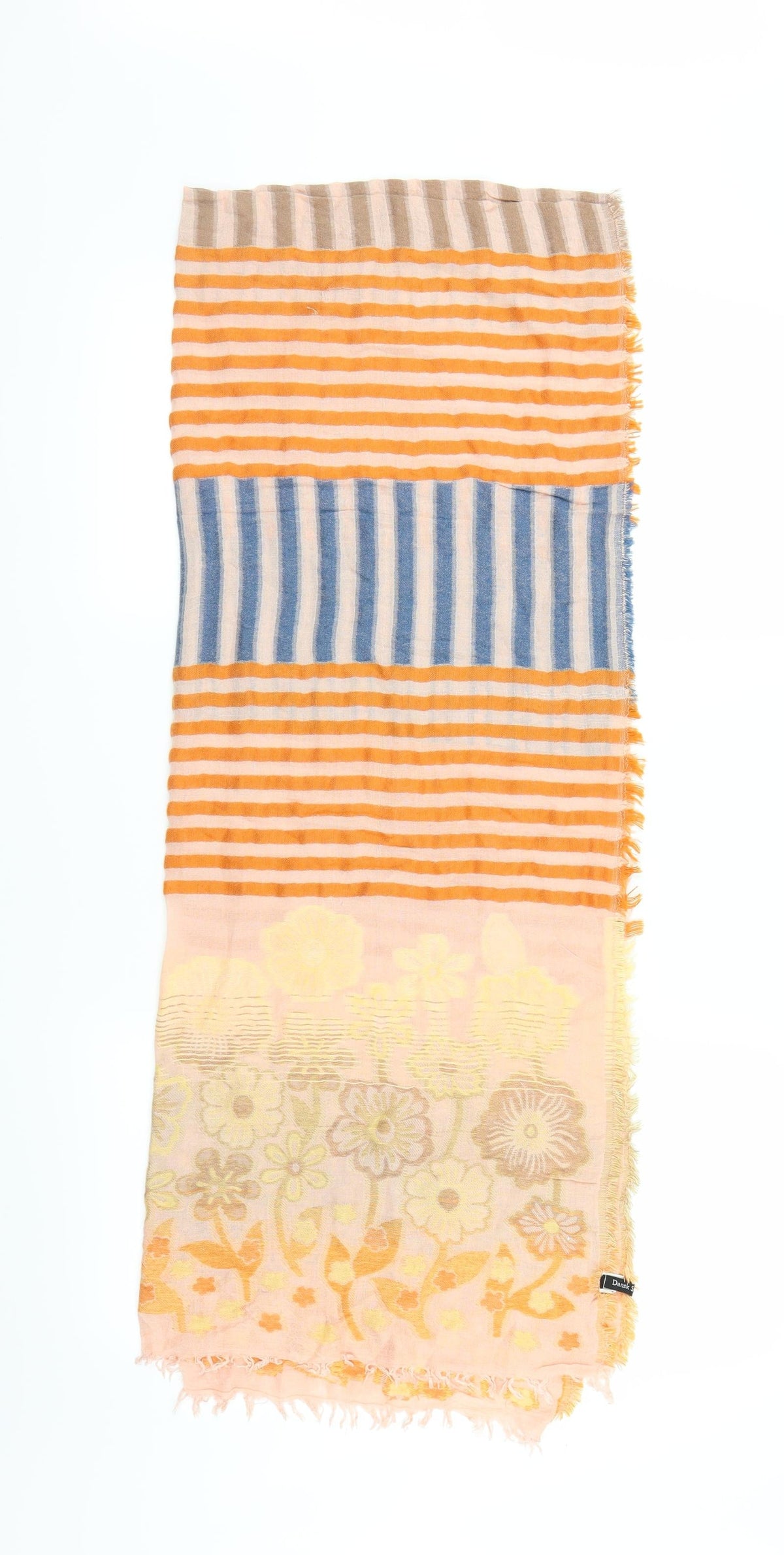 Preworn Womens Orange    Scarf