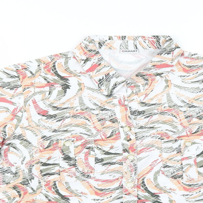 Womens UK Size 16 Damart Multicoloured Basic Blouse