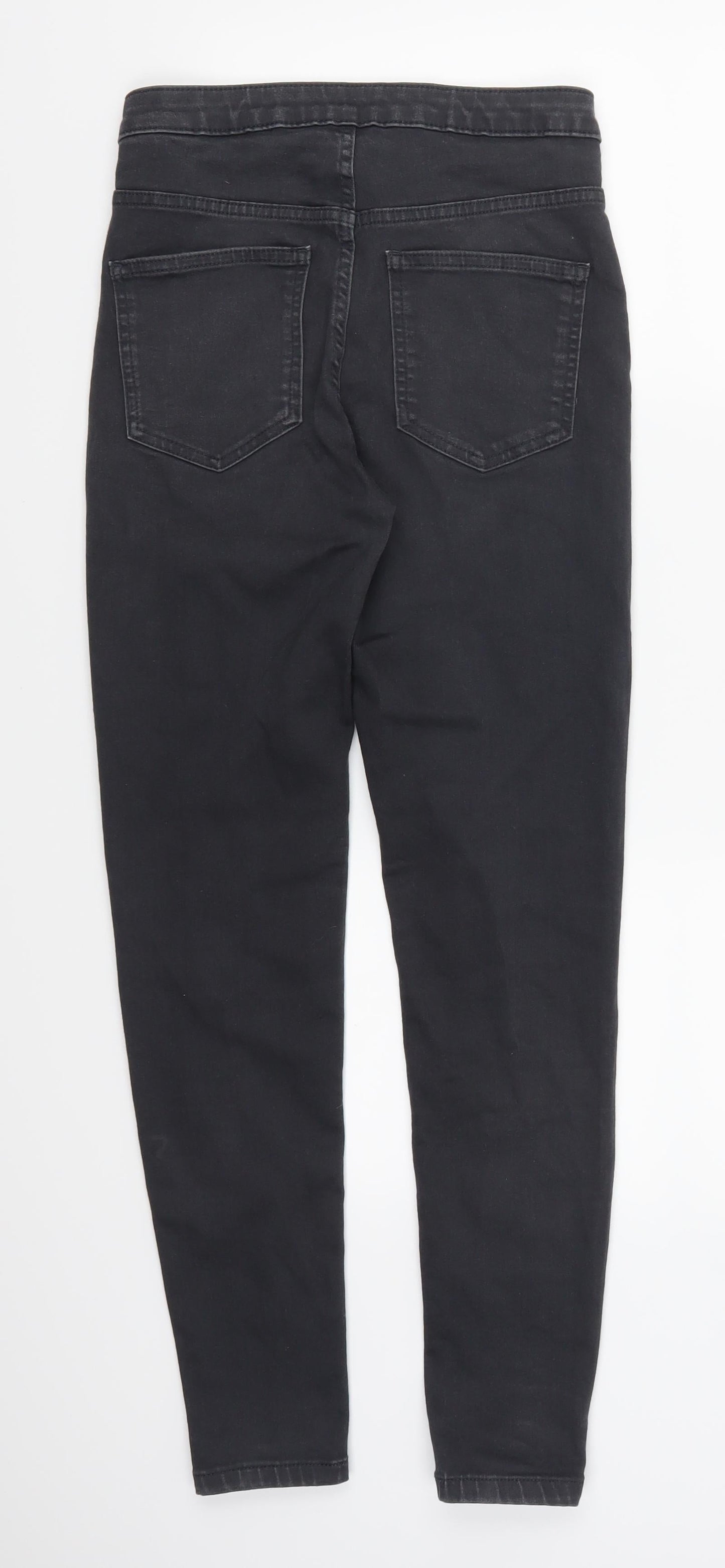 Marks and Spencer Womens Grey  Denim Skinny Jeans Size 10 L27 in