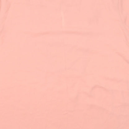 Womens UK Size 20 Marks and Spencer Pink Basic T-Shirt