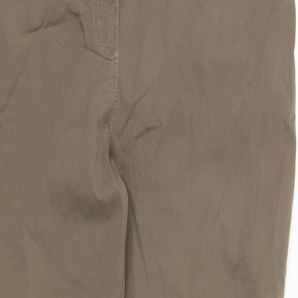 Womens UK Size 34 Toni Regular Fit  Brown Trousers