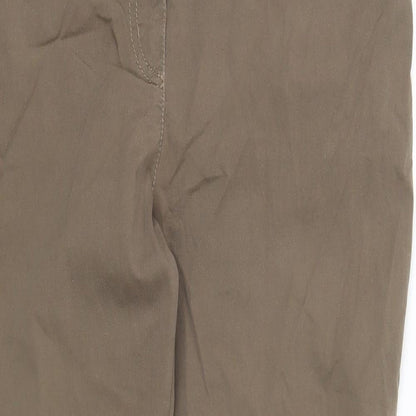 Womens UK Size 34 Toni Regular Fit  Brown Trousers